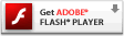 Adobe® Flash® Playerダウンロードページへのリンク